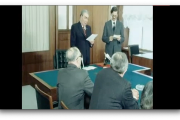 Gold Mercury History | A Video of Soviet leader Leonid Brezhnev receiving the Gold Mercury Award